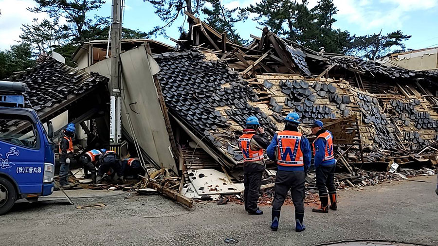 徳丸管工-令和6年能登半島地震に伴う応急復旧支援隊